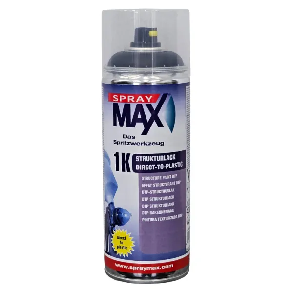 SprayMax 1K DTP Strukturlack fein grau 400ml